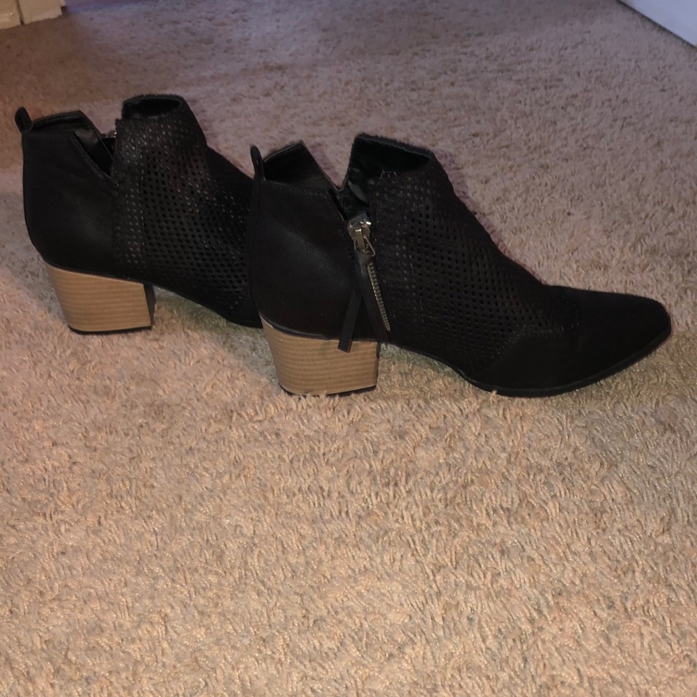 Black booties